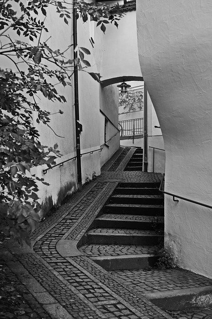 Free download Passau Alley Architecture -  free photo or picture to be edited with GIMP online image editor