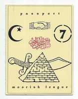 Free download Passport Moorish League. The Holder of this Passport is a Faithful Member of John the Forerunner Temple #20, Egypt Province, Sylmar, Los Angeles County, California. 8 September 1999 free photo or picture to be edited with GIMP online image editor