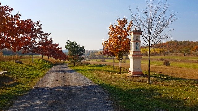 Free download Path Landscape Autumn -  free photo or picture to be edited with GIMP online image editor