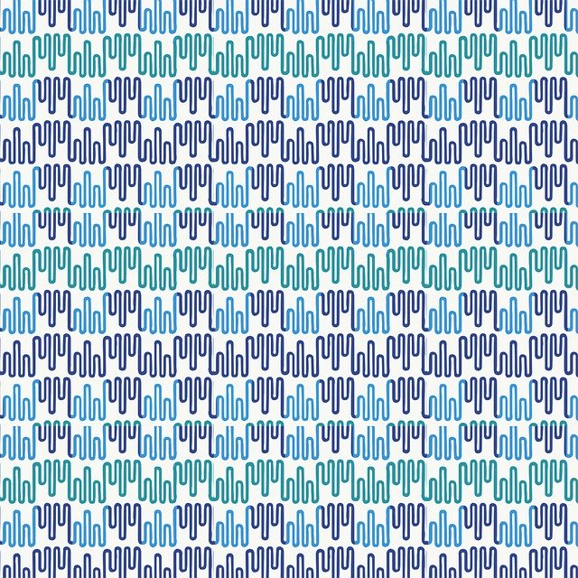 Free download Pattern Blue Squiggle -  free illustration to be edited with GIMP free online image editor