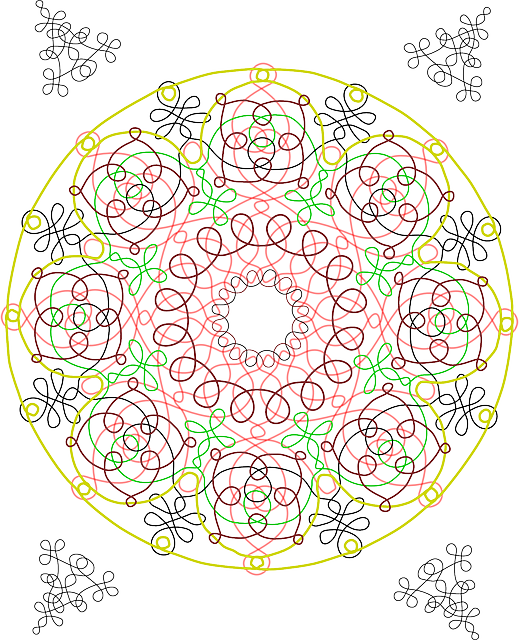 Free download Pattern Circles Colors - Free vector graphic on Pixabay free illustration to be edited with GIMP free online image editor