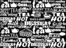 Free download Pattern Coffee Words Seamless Background Vector free photo or picture to be edited with GIMP online image editor