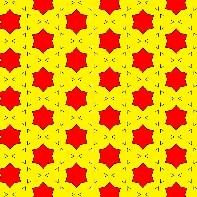 Free download Pattern Red Star Texture -  free illustration to be edited with GIMP free online image editor