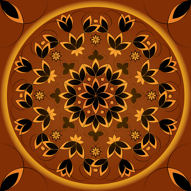 Free download Pattern Yellow Orange -  free illustration to be edited with GIMP free online image editor