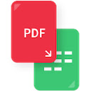 PDF to Excel  screen for extension Chrome web store in OffiDocs Chromium