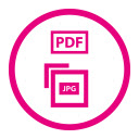 PDF to JPG | ilovepdf.com  screen for extension Chrome web store in OffiDocs Chromium