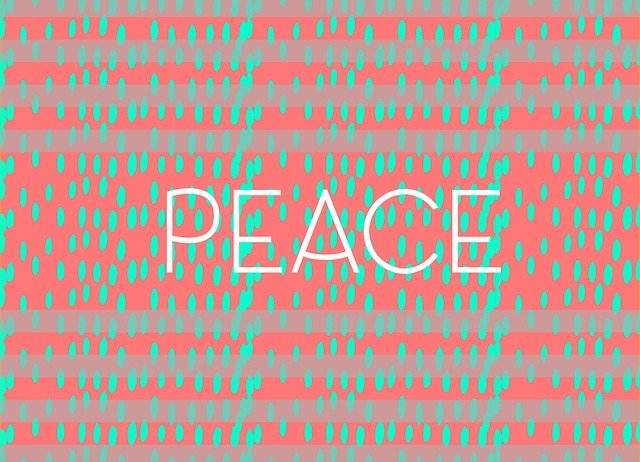 Free download Peace Pattern Background -  free illustration to be edited with GIMP free online image editor