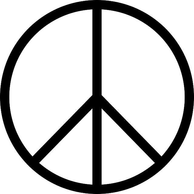 Free download Peace Symbol Icon - Free vector graphic on Pixabay free illustration to be edited with GIMP free online image editor