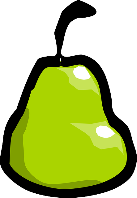 Free download Pear Fruit Delicious - Free vector graphic on Pixabay free illustration to be edited with GIMP free online image editor