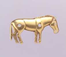 Free download Pectoral in the Shape of a Horse free photo or picture to be edited with GIMP online image editor