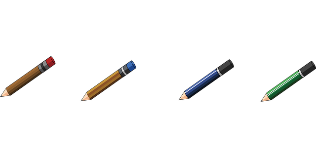 Free download Pencil Stationary Study - Free vector graphic on Pixabay free illustration to be edited with GIMP free online image editor