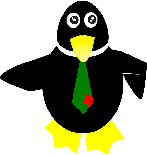 Free download Penguin Clever Tie - Free vector graphic on Pixabay free illustration to be edited with GIMP free online image editor