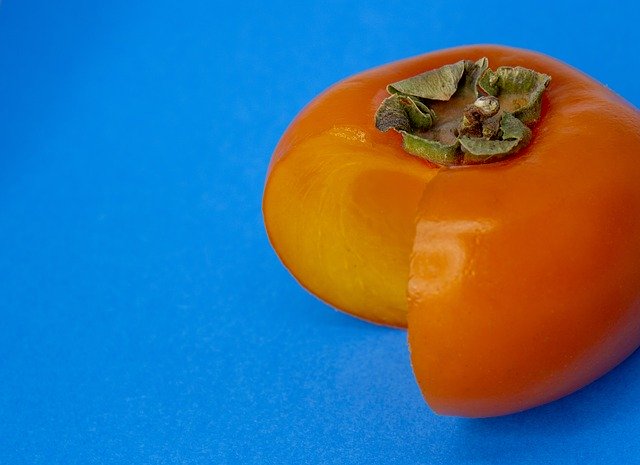 Free download Persimmon Orange Blue -  free photo or picture to be edited with GIMP online image editor