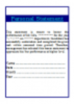 Free download Personal Statement DOC, XLS or PPT template free to be edited with LibreOffice online or OpenOffice Desktop online