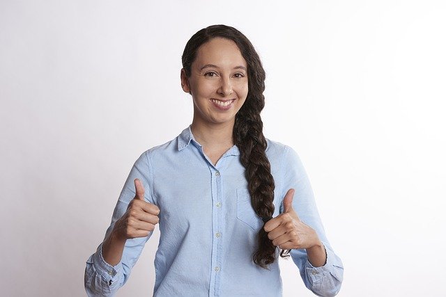 Free download person thumbs up smiling success free picture to be edited with GIMP free online image editor