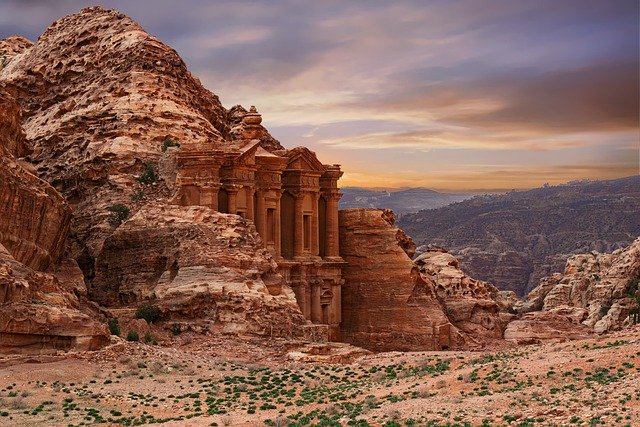 Free download petra ad deir world heritage free picture to be edited with GIMP free online image editor