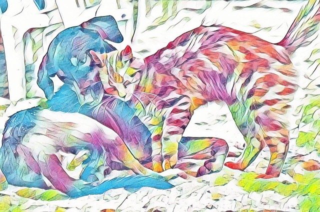 Free download Pets Drawing Art -  free illustration to be edited with GIMP free online image editor
