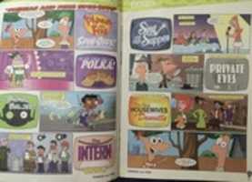 Free download Phineas and Ferb Comics: Spin-Offs #2 free photo or picture to be edited with GIMP online image editor