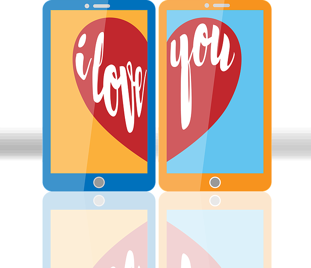 Free download Phone Couple Mobile - Free vector graphic on Pixabay free illustration to be edited with GIMP free online image editor