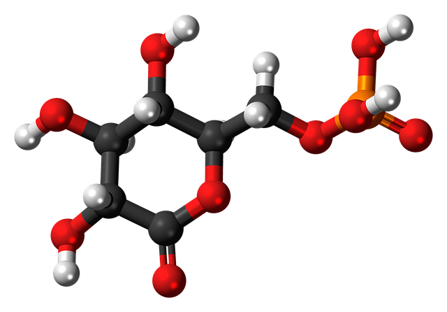 Free download Phosphogluconolactone Molecule -  free illustration to be edited with GIMP free online image editor