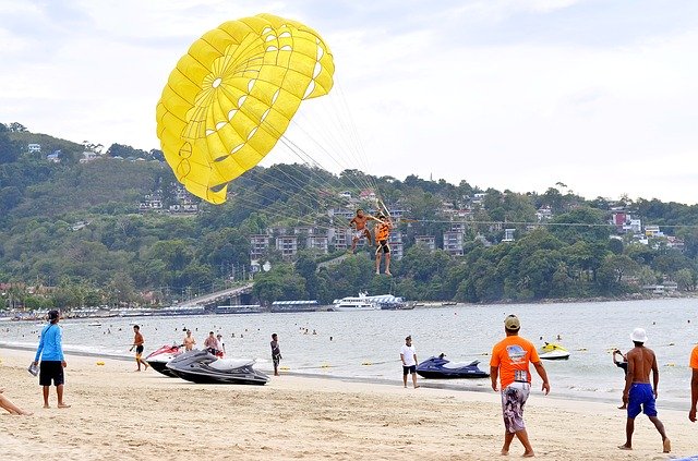 Free download Phuket Thailand Parasail -  free photo or picture to be edited with GIMP online image editor