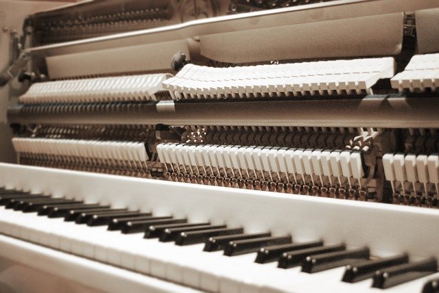 Free download Piano Open Keys -  free photo or picture to be edited with GIMP online image editor