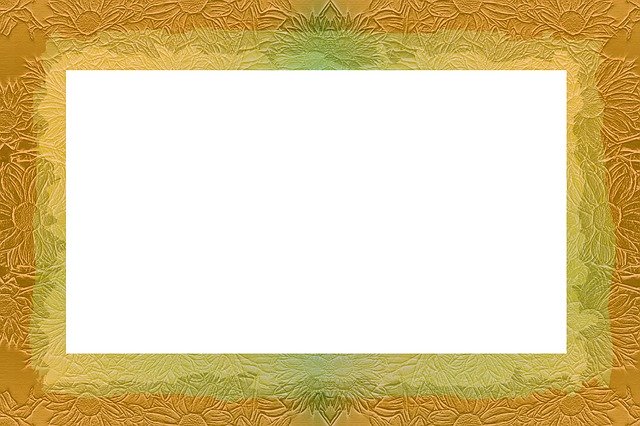 Free download Picture Frame Floral Orange -  free illustration to be edited with GIMP free online image editor