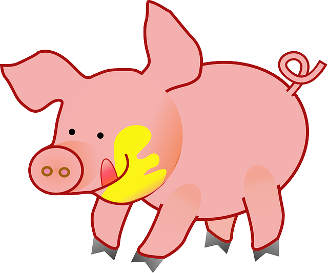 Free download Pig Pink Baby - Free vector graphic on Pixabay free illustration to be edited with GIMP free online image editor