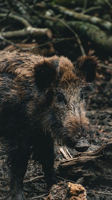 Free download pig wild boar mammal forest animal free picture to be edited with GIMP free online image editor