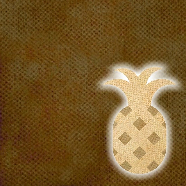 Free download Pineapple Background Image Canvas -  free illustration to be edited with GIMP free online image editor