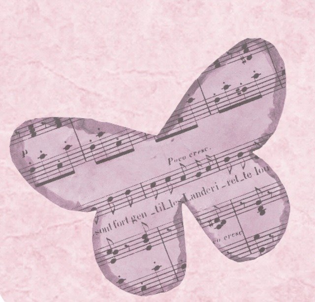 Free download Pink Background Butterfly -  free illustration to be edited with GIMP free online image editor