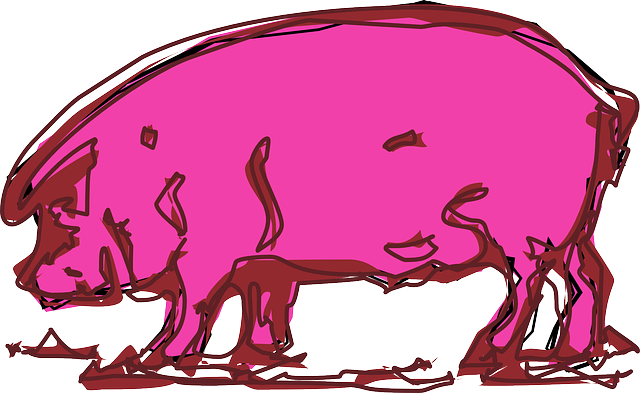 Free download Pink Pig Animal - Free vector graphic on Pixabay free illustration to be edited with GIMP free online image editor