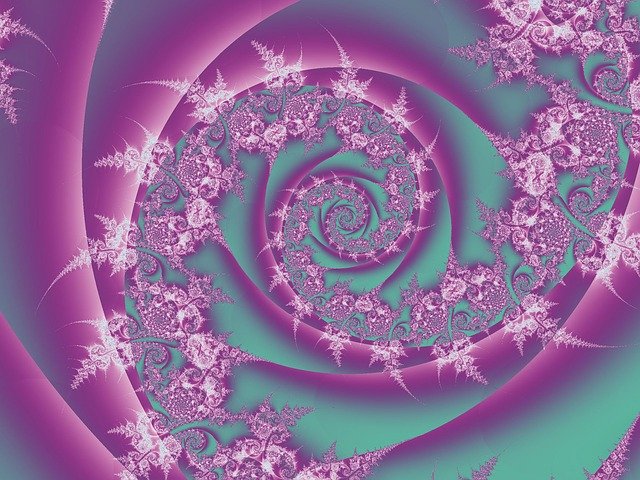 Free download Pink Swirls Abstract -  free illustration to be edited with GIMP free online image editor