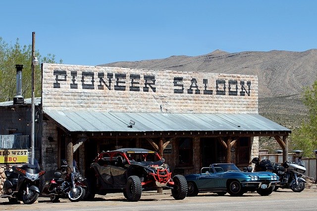 Free download Pioneer Saloon Goodsprings -  free photo or picture to be edited with GIMP online image editor