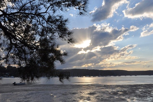 Free download Pittwater Twilight Silver -  free photo or picture to be edited with GIMP online image editor