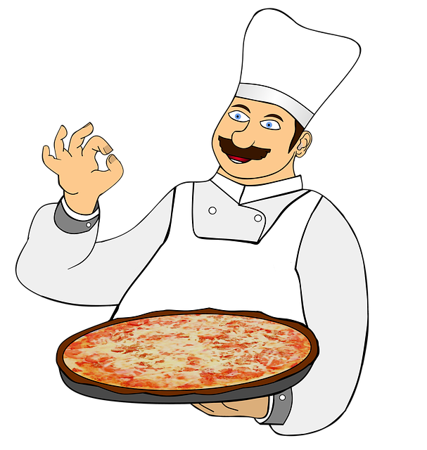 Free download Pizza Maker Chef Pizzeria -  free illustration to be edited with GIMP free online image editor