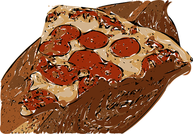 Free download Pizza Slice Pepperoni - Free vector graphic on Pixabay free illustration to be edited with GIMP free online image editor