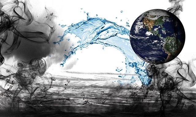 Free download Planet Earth Water Smoke -  free illustration to be edited with GIMP free online image editor