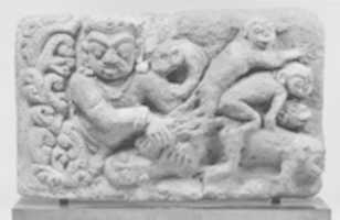 Free download Plaque with Ramayana Scene free photo or picture to be edited with GIMP online image editor