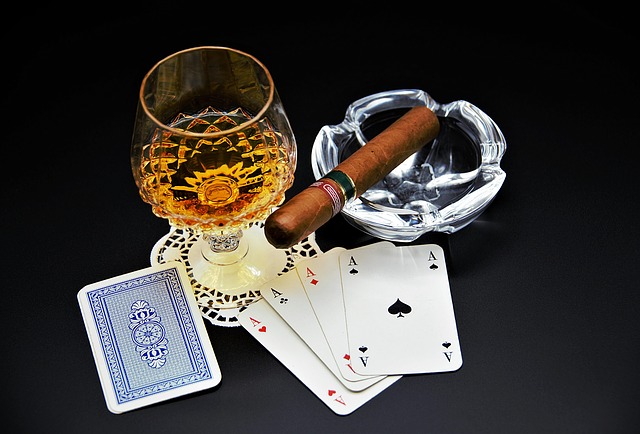 Free download playing cards cognac cigar poker free picture to be edited with GIMP free online image editor