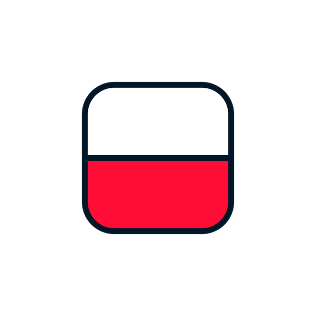 Free download Poland Icon Flag -  free illustration to be edited with GIMP free online image editor