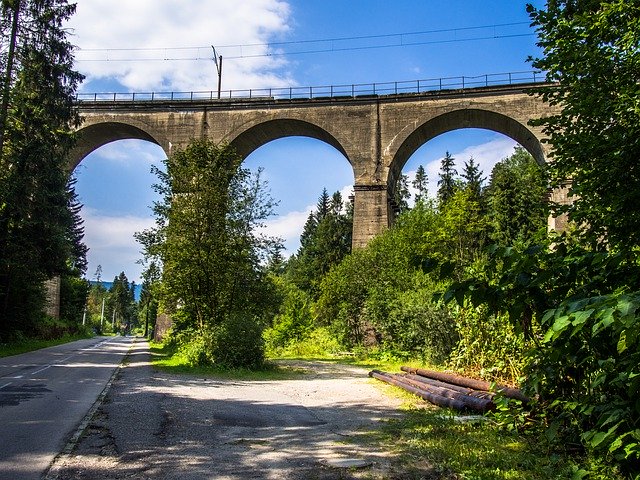 Free download Poland Wisla Bridge -  free photo or picture to be edited with GIMP online image editor