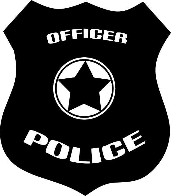 Free download Police Badge Shield Silhouette - Free vector graphic on Pixabay free illustration to be edited with GIMP free online image editor