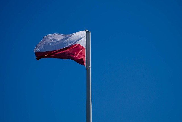 Free download Polish Flag Symbol White-Red -  free photo or picture to be edited with GIMP online image editor