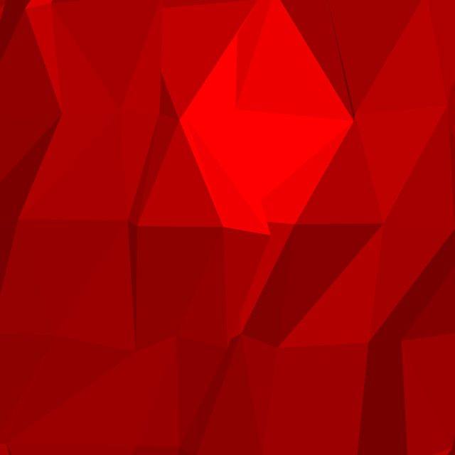 Free download Polygons Abstract Red -  free illustration to be edited with GIMP free online image editor