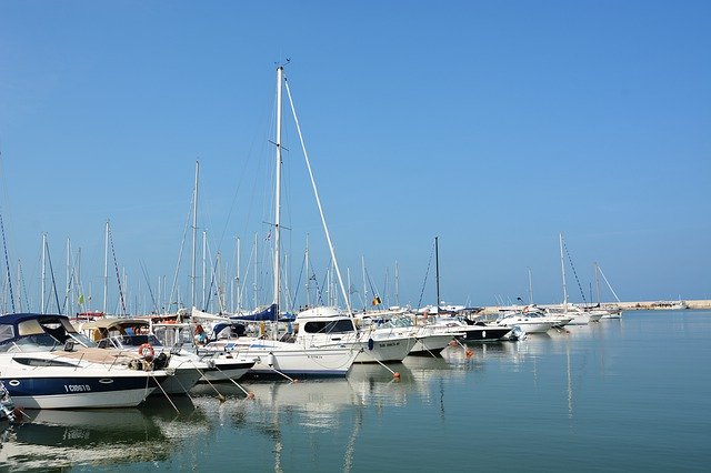 Free download Porto San Giorgio Boats Sea -  free photo or picture to be edited with GIMP online image editor