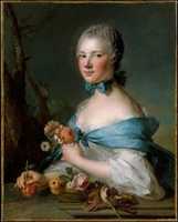 Free download Portrait of a Woman, Called the Marquise Perrin de Cypierre free photo or picture to be edited with GIMP online image editor