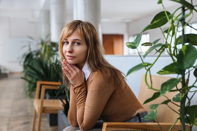 Free download portrait woman young woman plants free picture to be edited with GIMP free online image editor