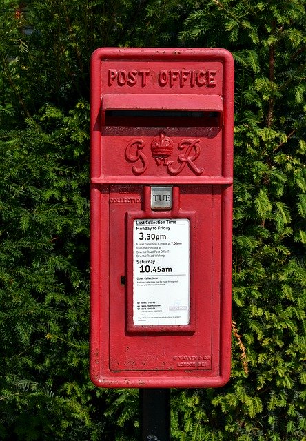 Free download Post Box Royal Mail Red -  free photo or picture to be edited with GIMP online image editor