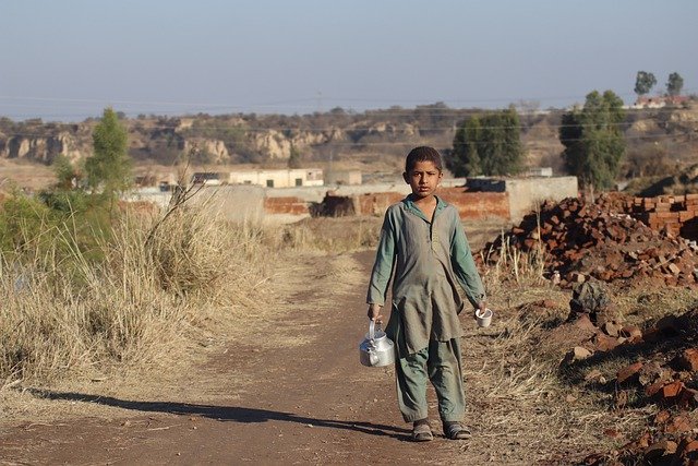 Free download poverty village little boy outdoors free picture to be edited with GIMP free online image editor